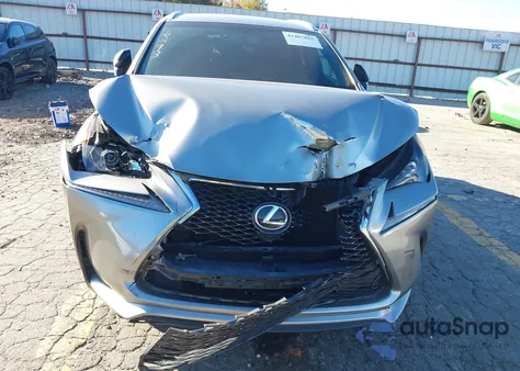 2017 Lexus Nx 200T F Sport z USA, uszkodzony, nr VIN JTJYARBZXH2066293